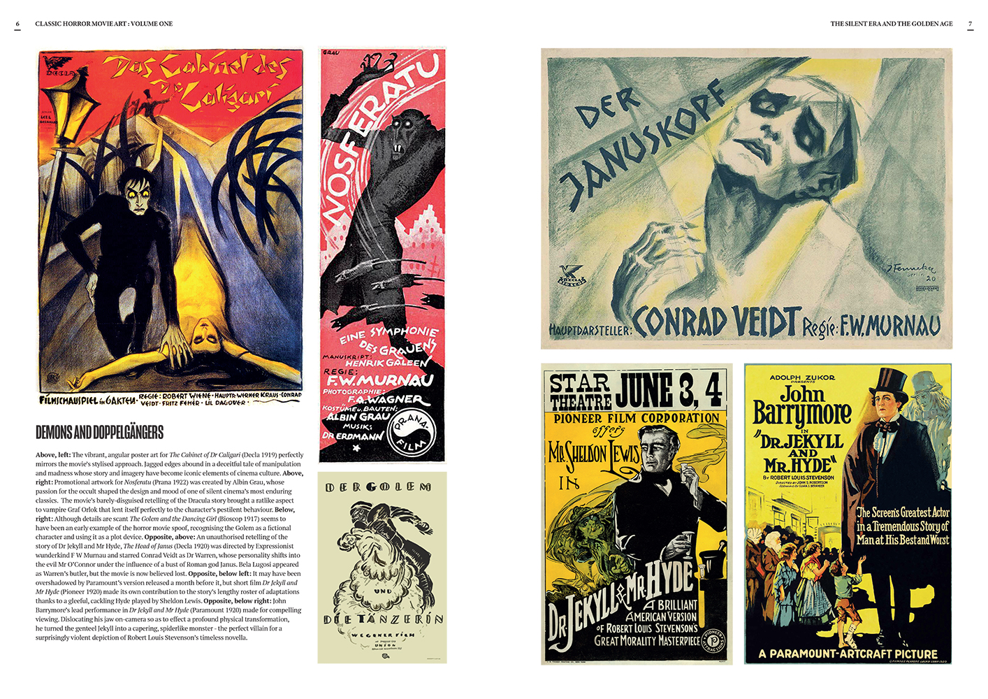 classic horror monsters posters